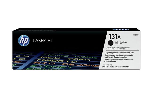 HP 131A Original LaserJet Toner Cartridge (CF210A) Black